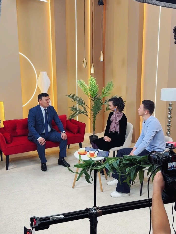 Алматы облыстық Qonaev Media телеарнасындағы «Q Start» бағдарламасына қонақта болдық.